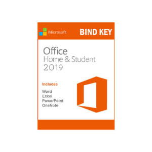 MICROSOFT OFFICE HOME & STUDENT 2019 (ESD) (BIND KEY)